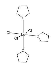 LuCl3(tetrahydrofuran)3 Structure