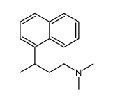 N,N,γ-Trimethyl-1-naphthalene-1-propanamine结构式