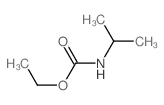 Carbamic acid,(1-methylethyl)-, ethyl ester (9CI) Structure