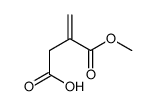methyl hydrogen 2-methylenesuccinate结构式