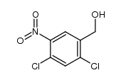 2,4-dichloro-5-nitrobenzyl alcohol Structure