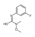 3-(3-fluorophenyl)-1-methoxy-1-methylurea Structure