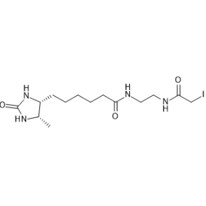 脱硫生物素-碘乙酰胺结构式