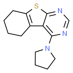 4-(pyrrolidin-1-yl)-5,6,7,8-tetrahydro[1]benzothieno[2,3-d]pyrimidine picture