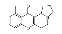 11-methyl-1,2,3,5,6,12b-hexahydro-chromeno[2,3-g]indolizin-12-one Structure