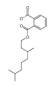 2-(3,7-dimethyloctoxycarbonyl)benzoate结构式