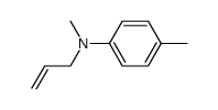 N-allyl-N-methyl-4-methylaniline结构式