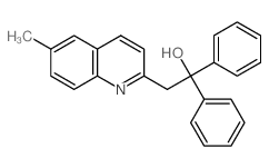 2-(6-methylquinolin-2-yl)-1,1-diphenyl-ethanol picture
