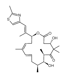 10,11-didehydroepothilone D结构式