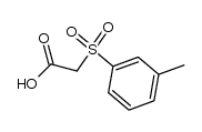 3-Methyl-phenylsulfonyl-essigsaeure Structure