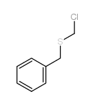 Benzene,[[(chloromethyl)thio]methyl]- Structure