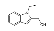 (1-ethyl-indol-2-yl)-methanol结构式