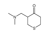 3-(N,N-Dimethylaminomethyl)-tetrahydro-4H-thiopyran-4-on Structure
