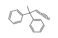 1-diazo-2,2-diphenylpropane Structure