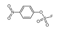 4-Nitrophenyl fluorosulfonate Structure