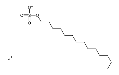 lithium,tetradecyl sulfate结构式