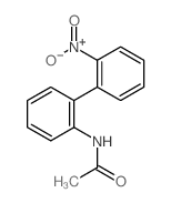 N-[2-(2-nitrophenyl)phenyl]acetamide Structure