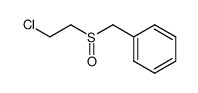 benzyl 2-chloroethyl sulfoxide Structure