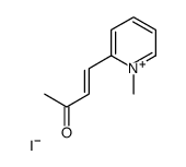 (E)-4-(1-methylpyridin-1-ium-2-yl)but-3-en-2-one,iodide结构式