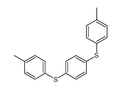 1,4-Bis(4-methylphenylthio)benzene结构式