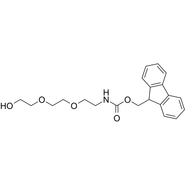 Fmoc-PEG3-alcohol structure