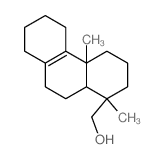 (1,4a-dimethyl-2,3,4,5,6,7,8,9,10,10a-decahydrophenanthren-1-yl)methanol structure