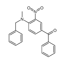 [4-[benzyl(methyl)amino]-3-nitrophenyl]-phenylmethanone Structure