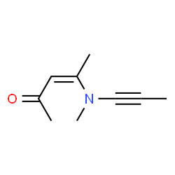 3-Penten-2-one,4-(methyl-1-propynylamino)-,(3Z)-(9CI) picture