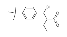 2-nitro-1-(p-tert-butylphenyl)-1-butanol Structure