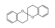 3,4,3',4'-tetrahydro-2,2'-spirobis(2H-1-benzopyran) Structure