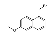 1-(bromomethyl)-6-methoxynaphthalene Structure