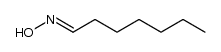 n-heptanal oxime Structure