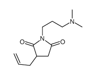 1-[3-(dimethylamino)propyl]-3-prop-2-enylpyrrolidine-2,5-dione Structure