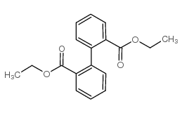 DIETHYL BIPHENYL 2,2'-DICARBOXYLATE structure