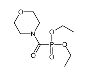 diethoxyphosphoryl(morpholin-4-yl)methanone结构式