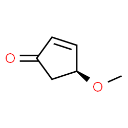 2-Cyclopenten-1-one,4-methoxy-,(S)-(9CI)结构式