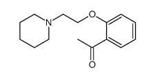 1-[2-(2-piperidin-1-ylethoxy)phenyl]ethanone Structure
