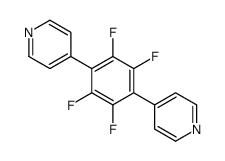 4-(2,3,5,6-tetrafluoro-4-pyridin-4-ylphenyl)pyridine Structure