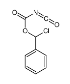 [chloro(phenyl)methyl] N-(oxomethylidene)carbamate Structure