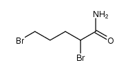 2,5-dibromovaleric acid amide结构式