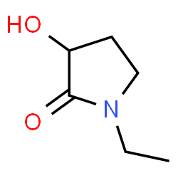 2-Pyrrolidinone,1-ethyl-3-hydroxy-(9CI)结构式