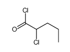 2-chloro-Pentanoyl chloride结构式
