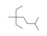 5-ethyl-2,5-dimethylheptane Structure