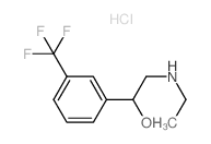 Benzenemethanol, alpha-((ethylamino)methyl)-3-(trifluoromethyl)-, hydrochloride picture