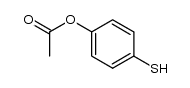p-mercaptophenyl acetate结构式
