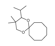 3,3-dimethyl-4-propan-2-yl-1,5-dioxaspiro[5.7]tridecane Structure