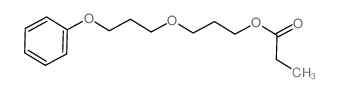 1-Propanol,3-(3-phenoxypropoxy)-, 1-propanoate结构式