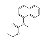 N-Ethyl-1-naphthalenecarbamic acid ethyl ester结构式