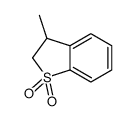 3-methyl-2,3-dihydro-1-benzothiophene 1,1-dioxide Structure