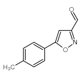 5-(4-METHYLPHENYL)ISOXAZOLE-3-CARBOXALD& structure